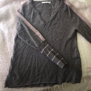 Cashmere Brown and Pink Sweater